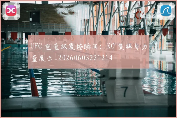 UFC 重量级震撼瞬间:KO 集锦与力量展示_20260603221214